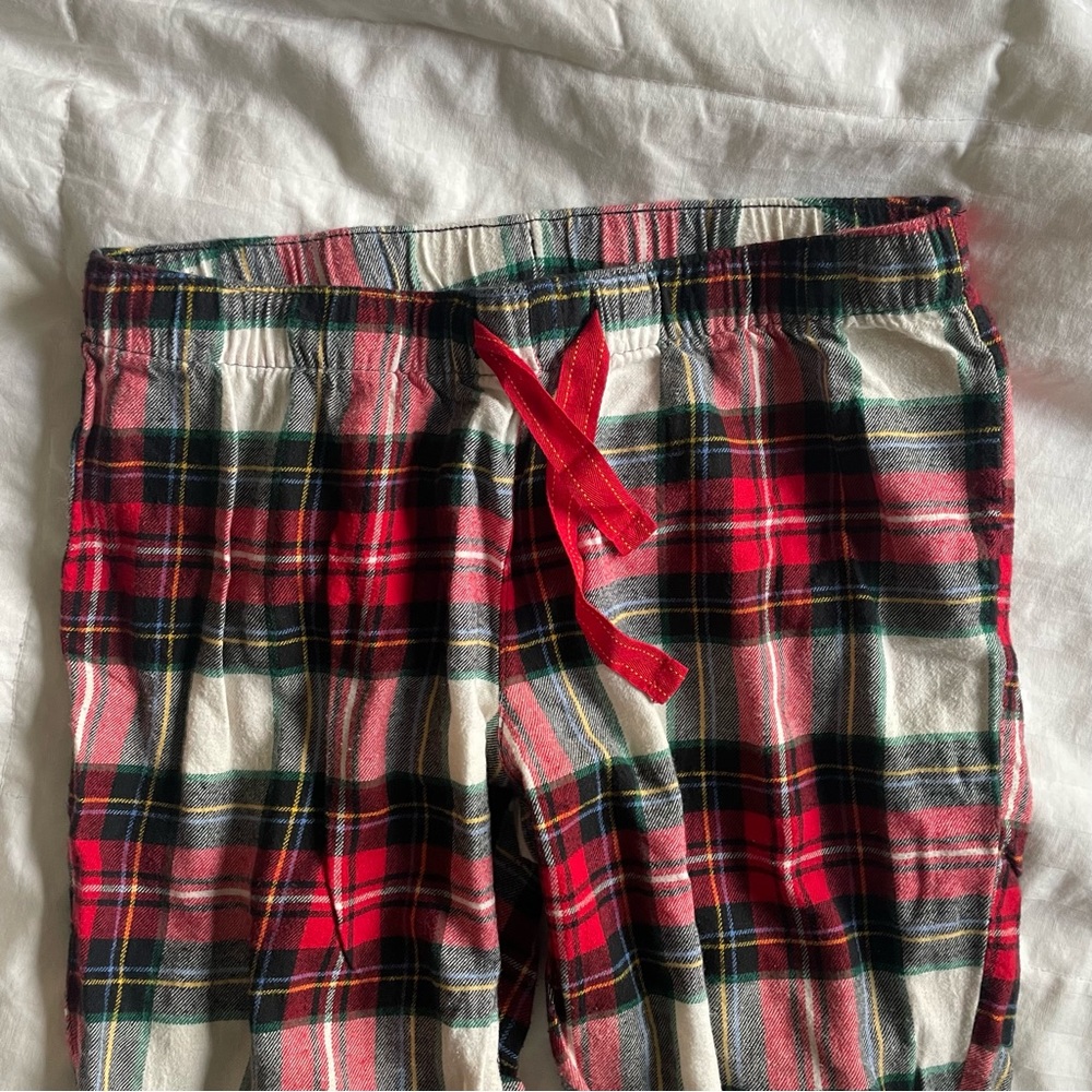 old navy drawstring flannel pajama bottoms